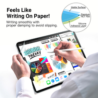 Papier, taki jak zwierzęta domowe są matowy napisz malarstwo folia ochronna na ekran dla iPad 10.2 Pro 11 Air 5 4 10.9 Mini 3 4 5 6 9.7 10.5 2022 8th 9th 2